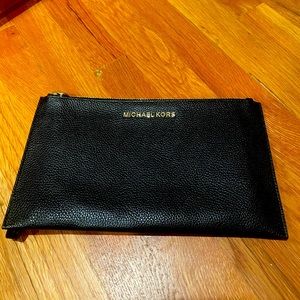 Michael Kors Black Wristlet